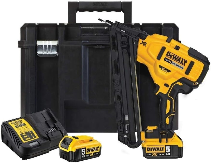 DEWALT DCN650P2-QW - Clavadora de Acabado sin escobillas XR 18V