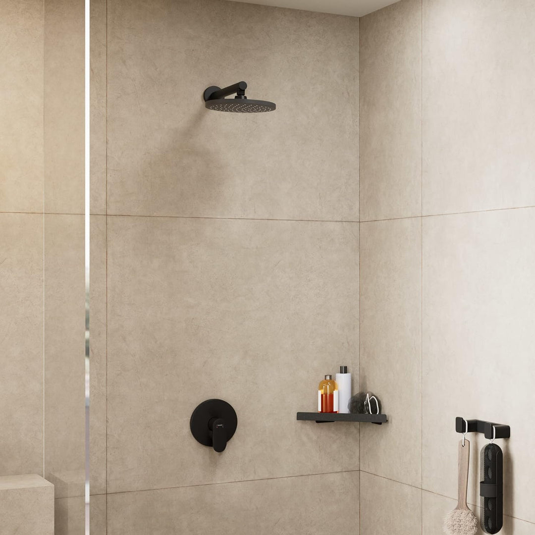 hansgrohe Vernis Blend - Kopfbrause, runde Duschbrause (⌀ 205 mm), Regendusche mit 1 Strahlart für W