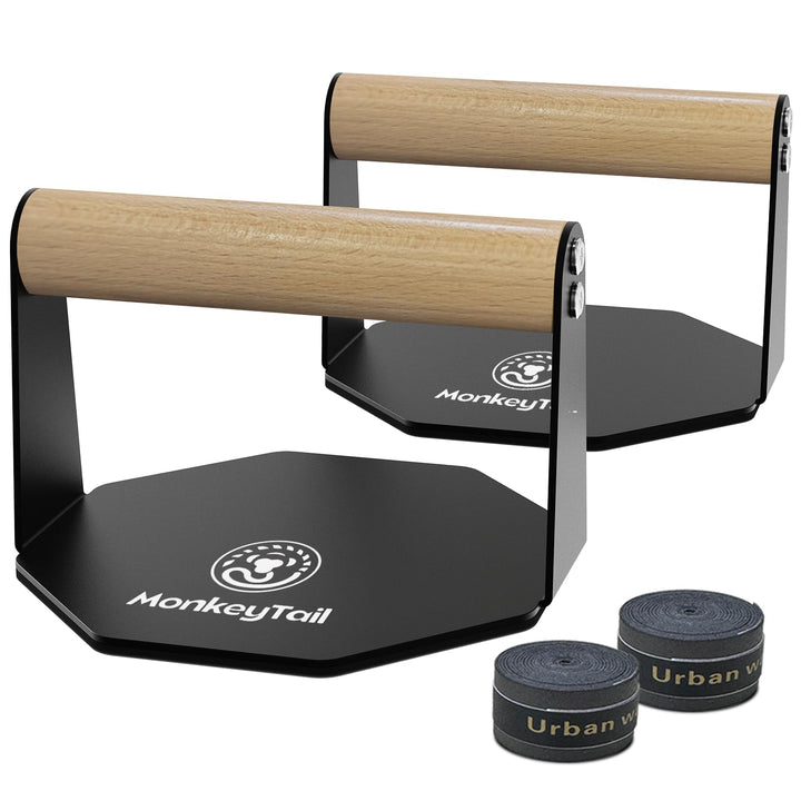 MonkeyTail Liegestützgriffe – Home Gym Ausrüstung für Push-Ups & Armmuskeltraining – Schaumgriff (Sc