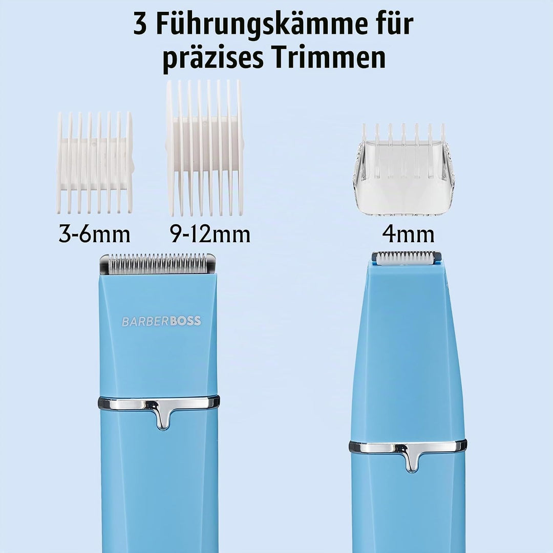 BarberBoss All-in-One Bartschneider Männer, Haarschneider Männer, Herrenpflege-Sets, Haartrimmer Män