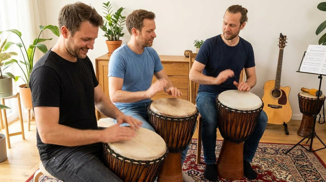Kamballa 838016 Djembe (45 cm, diameter 8) Höhe 45 cm, Drm. 8", Höhe 45 cm, Drm. 8"