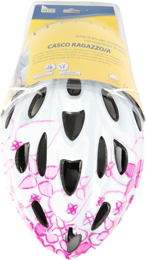 ON BIKE Babys (Mädchen) Fahrradhelm, Einheitsgrösse