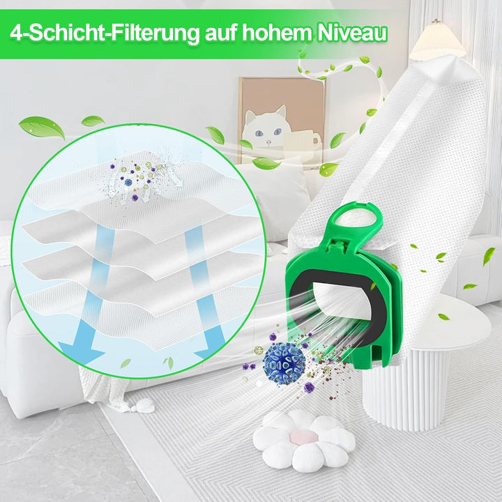 10 Stück Staubsaugerbeutel für Vorwerk Kobold VB100 VB 100 FP100 FP 100, Beutel Filtertüten für Kobo