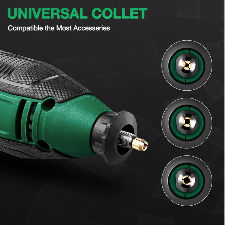Multifunktionswerkzeug 160W, Rotationswerkzeug 6 Variable Drehzahl 12000–38000 U/Min, mit 352 Zubehö