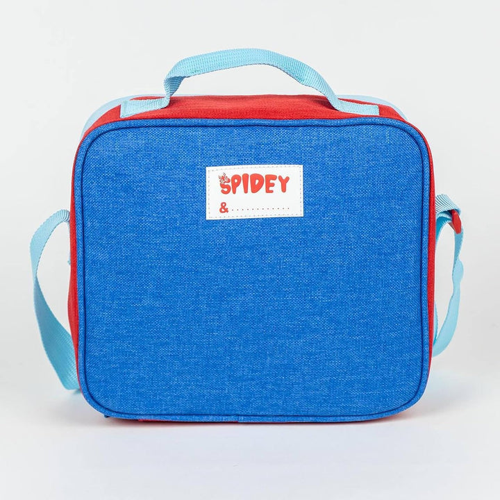 Spidey Thermo-Kühltasche, Rot, 21,5 x 8,5 x 19 cm, Kleiner Rucksack mit Reissverschluss und verstell