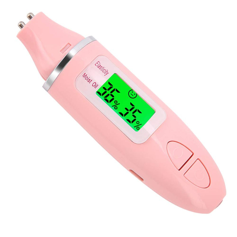 Skin Moisture Analyzer mit LCD-Bildschirm zur Bestimmung der Hautfeuchte zur Fluoreszenzdetektion (A