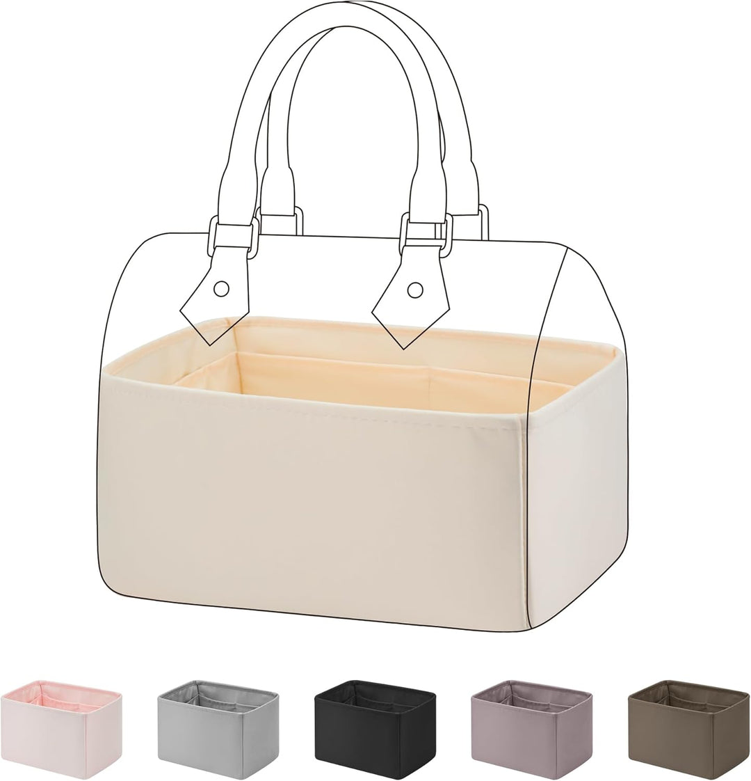 DGAZ Handtasche Tasche Organizer, Seide Innentaschen für LV Speedy Nano/20/25/30/35/40/45 Tasche, Le