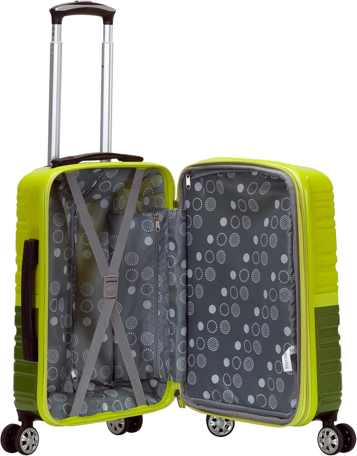 Rockland Melbourne 50,8 cm erweiterbares Bauchgepäck, Zweifarbig Grün (Grün) - F145-2TONEGREEN, Zwei