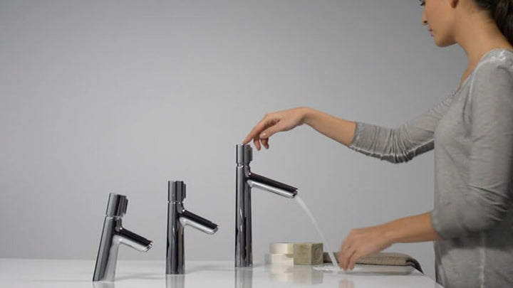 hansgrohe Wasserhahn Talis Select S (Armatur mit Auslauf Höhe 190mm, ohne Ablaufgarnitur) Chrom Ausl