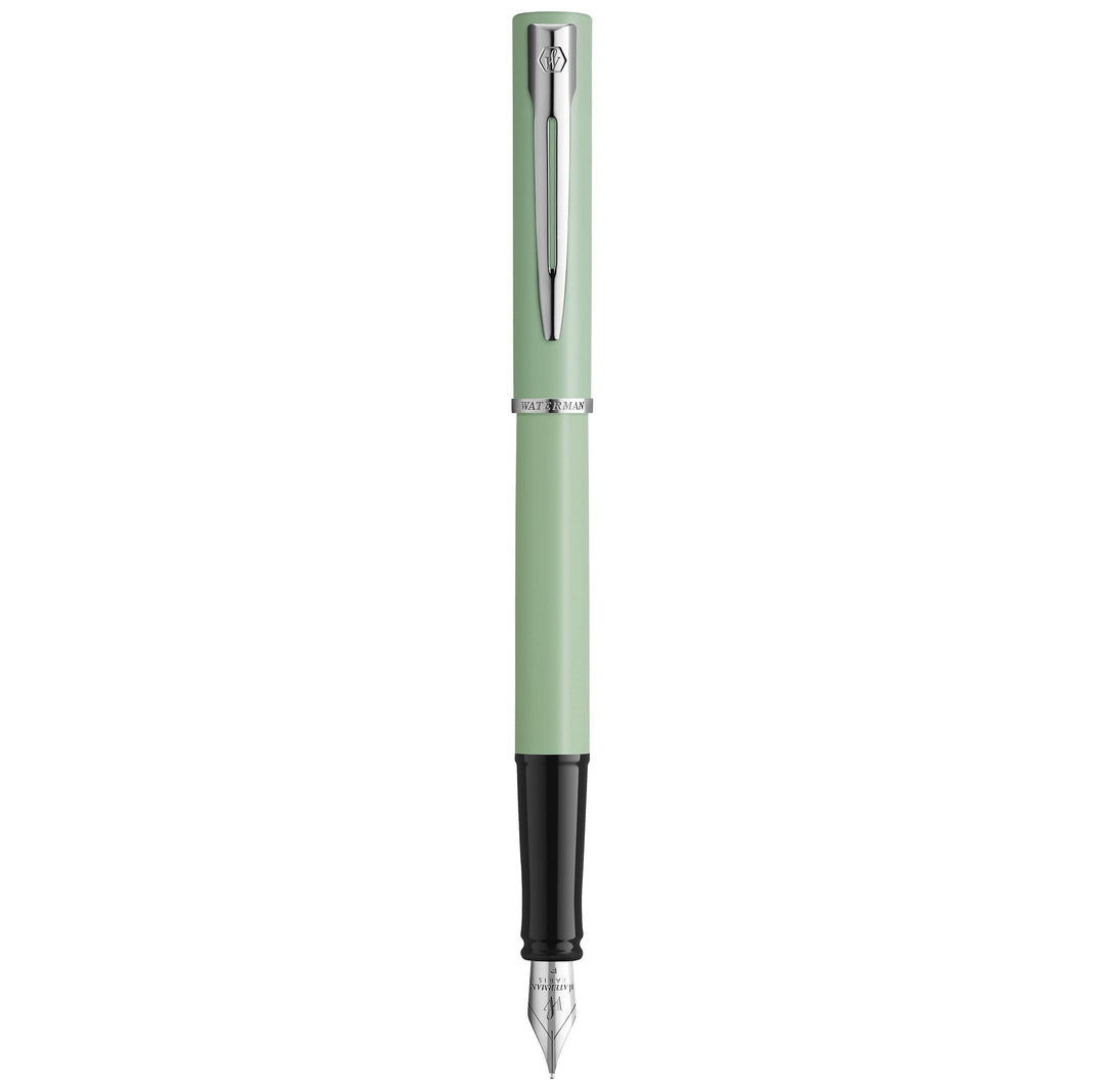 Waterman Allure Füller | Pastell-Mint Green | Füllfederhalter mit feiner Feder | Blaue Tinte | Gesch