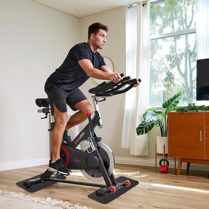 Bodenschutzmatte Fitnessgerät, 2 Stück Unterlegmatte für Fitnessgeräte 6mm Dicke Rutschfeste Bodensc