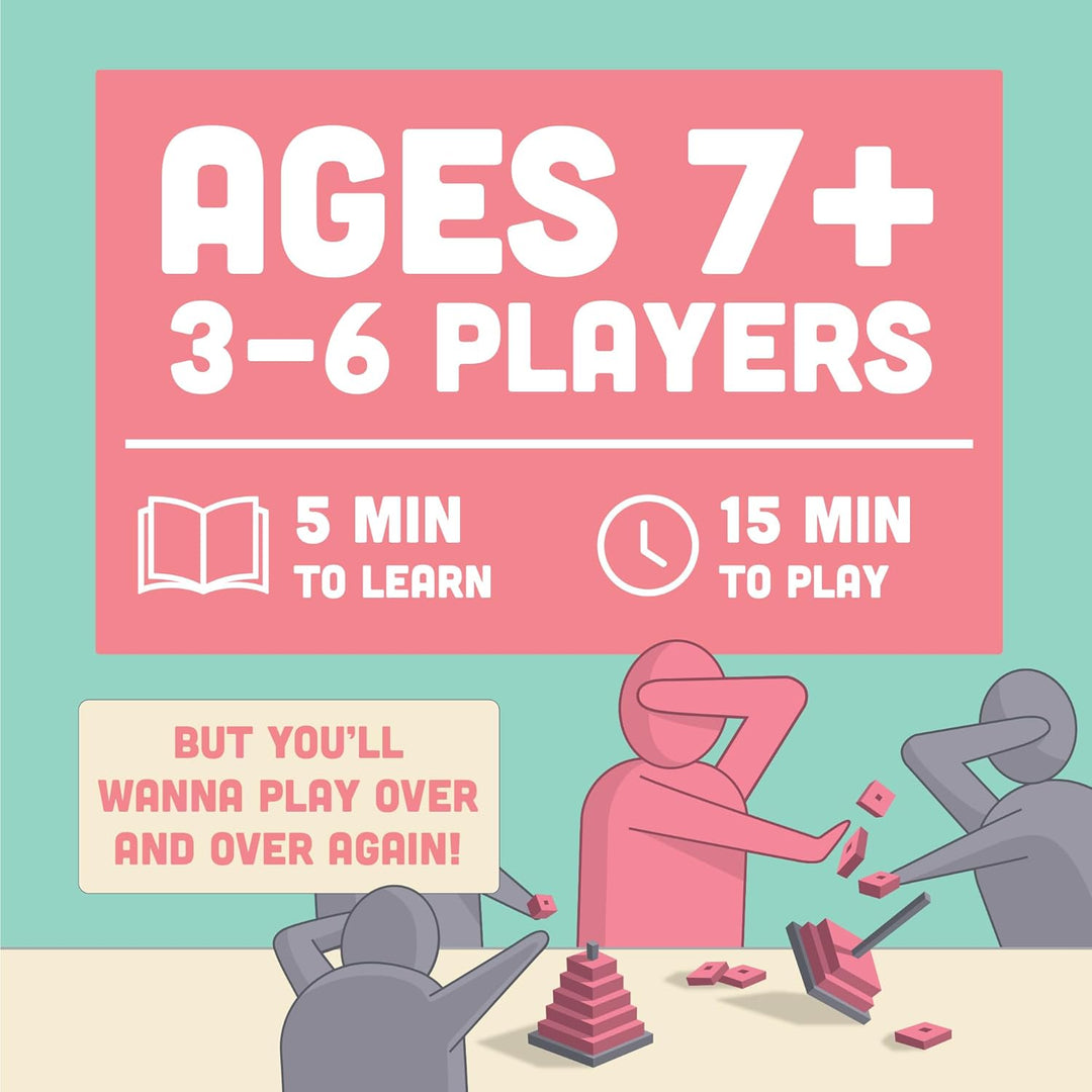 Exploding Kittens Hand to Hand Wombat Card Game by Fun Family Card Games for Adults Teens & Kids - F