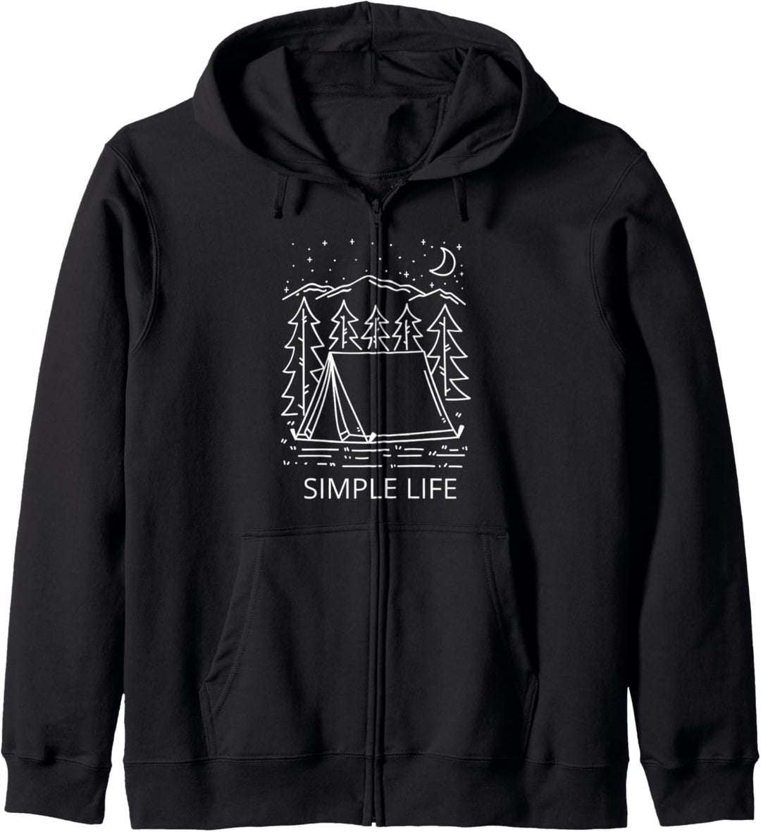 Simple Life Outdoor Wander Camping Berge Übernachtung Kapuzenjacke