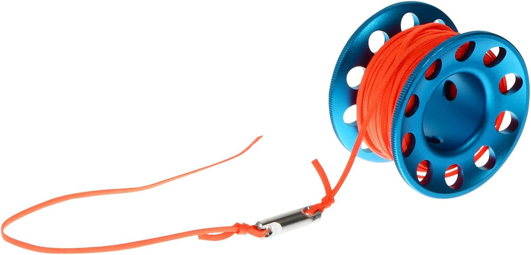 BESPORTBLE 1 Set von Scuba Tauchen Spool Höhle Tauchen Finger Spool Schnorcheln Spool Reel Blau, Bla