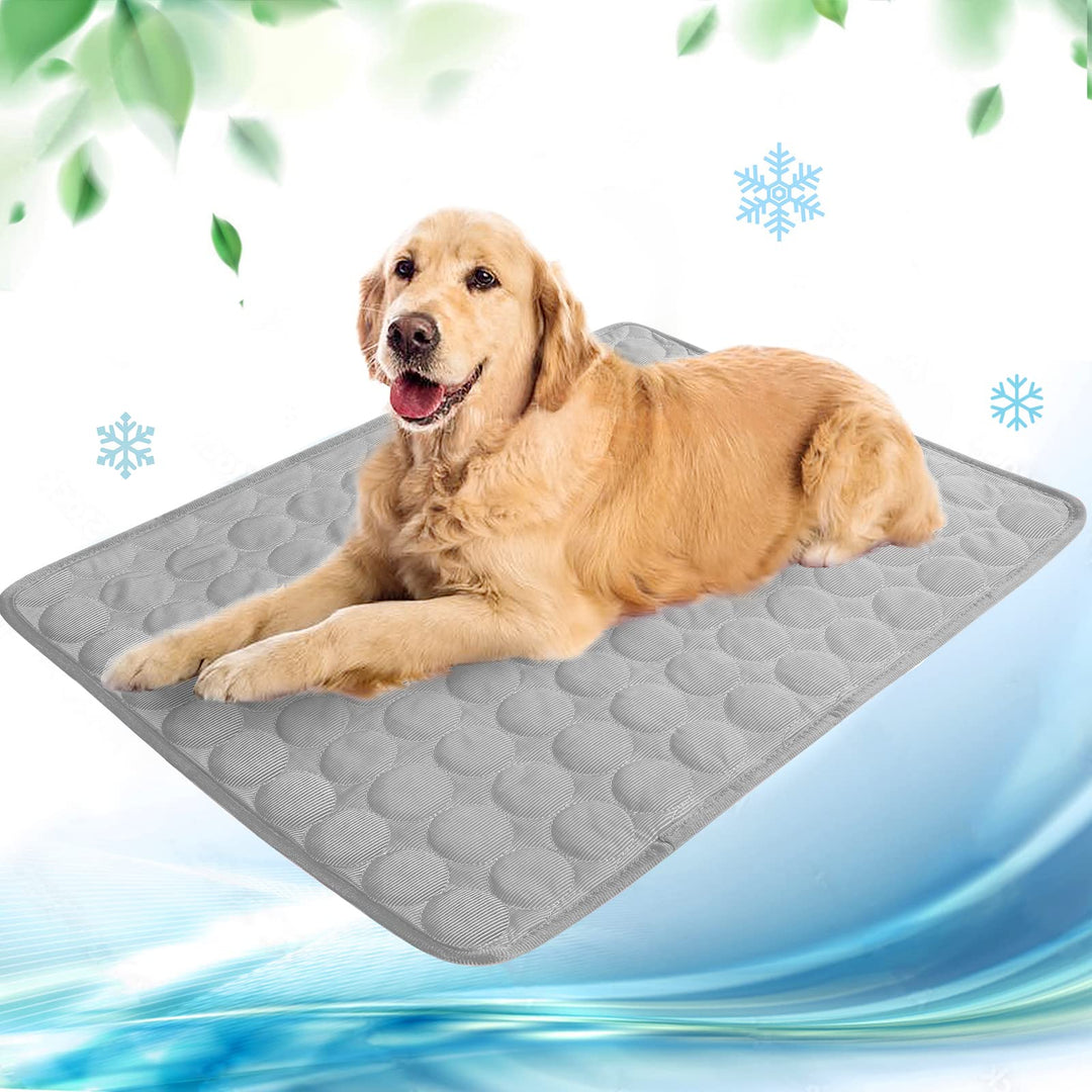 NIBESSER Kühlmatte für Hunde Selbst Kühlende Hundematte Sommer Kühlkissen hundematte für Zuhause Unt
