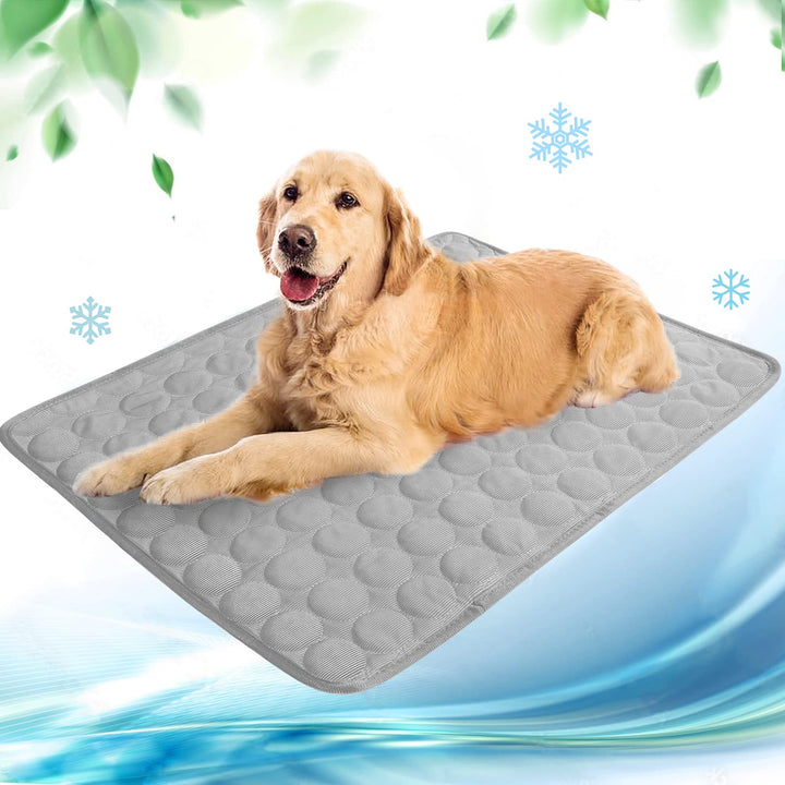 NIBESSER Kühlmatte für Hunde Selbst Kühlende Hundematte Sommer Kühlkissen hundematte für Zuhause Unt