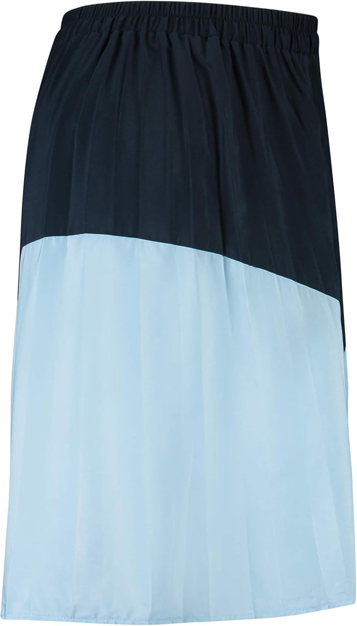 ESPRIT Maternity Damen Skirt WVN UTB Umstandsrock 44 Mehrfarbig (Night Blue 486), 44 Mehrfarbig (Nig