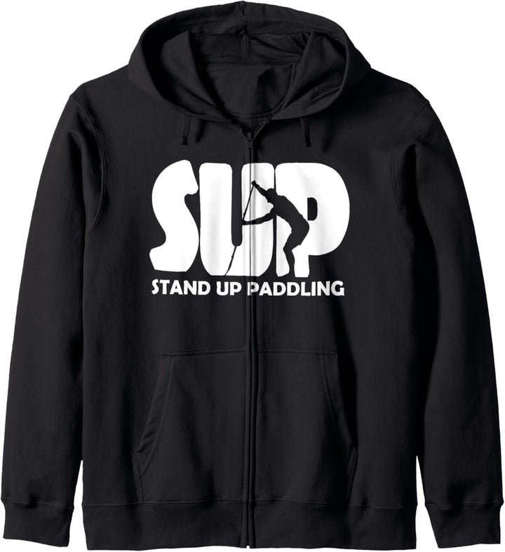 SUP Stand Up Paddling Paddelsport Paddle Wassersport Board Kapuzenjacke