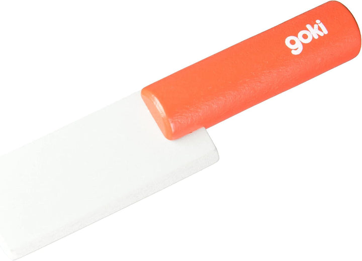 goki 51597 - Obst mit Klettverbindung - Zubehör für Spielküche und Kaufmannsladen aus Holz