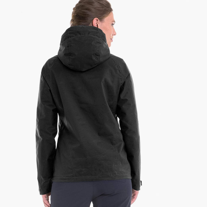 Schöffel Damen Jacket Easy L4, wasser- und winddichte Damen Jacke für jedes Wetter, leichte und flex