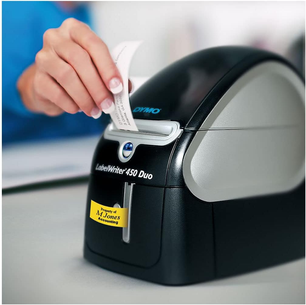 DYMO LabelWriter 450 Duo Etikettendrucker | Professioneller 300 dpi. Thermodirekt Etikettiergerät |