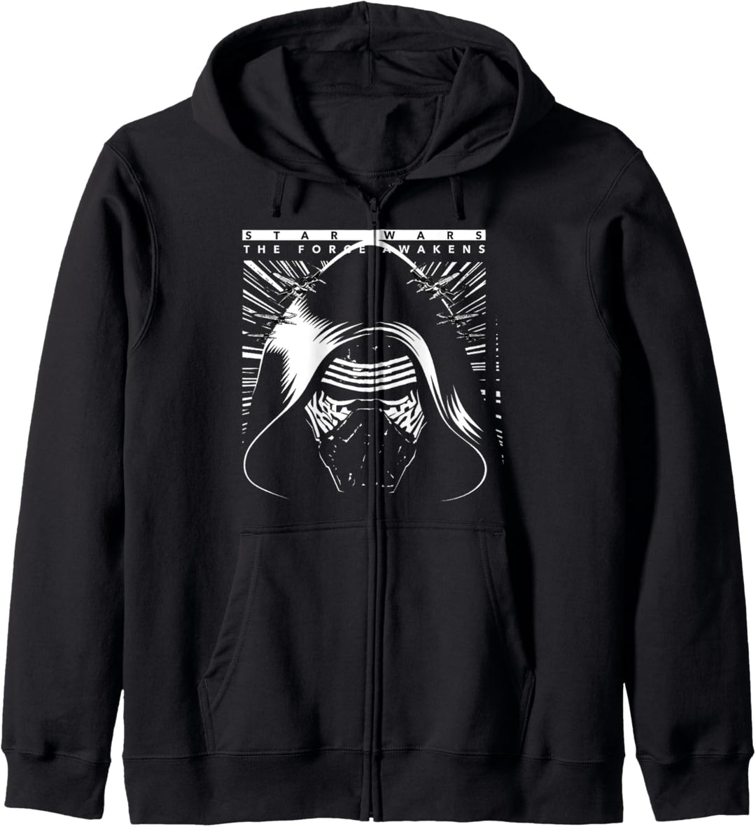 Star Wars The Force Awakens Kylo Ren X-Wings Portrait Kapuzenjacke