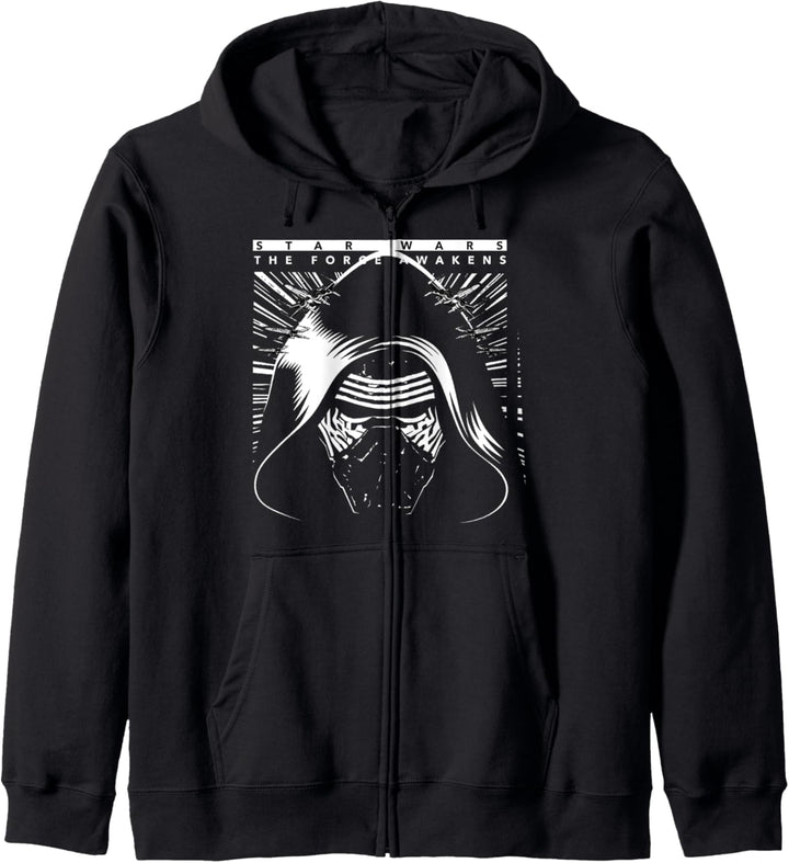 Star Wars The Force Awakens Kylo Ren X-Wings Portrait Kapuzenjacke