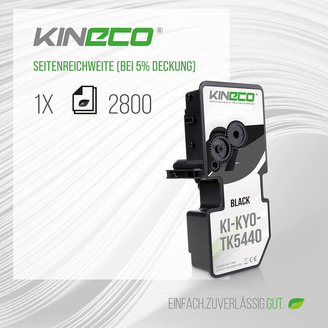 Kineco Toner kompatibel mit Kyocera TK-5440 für ECOSYS MA2100 PA2100 MA2100cfx MA2100cwfx PA2100cwx