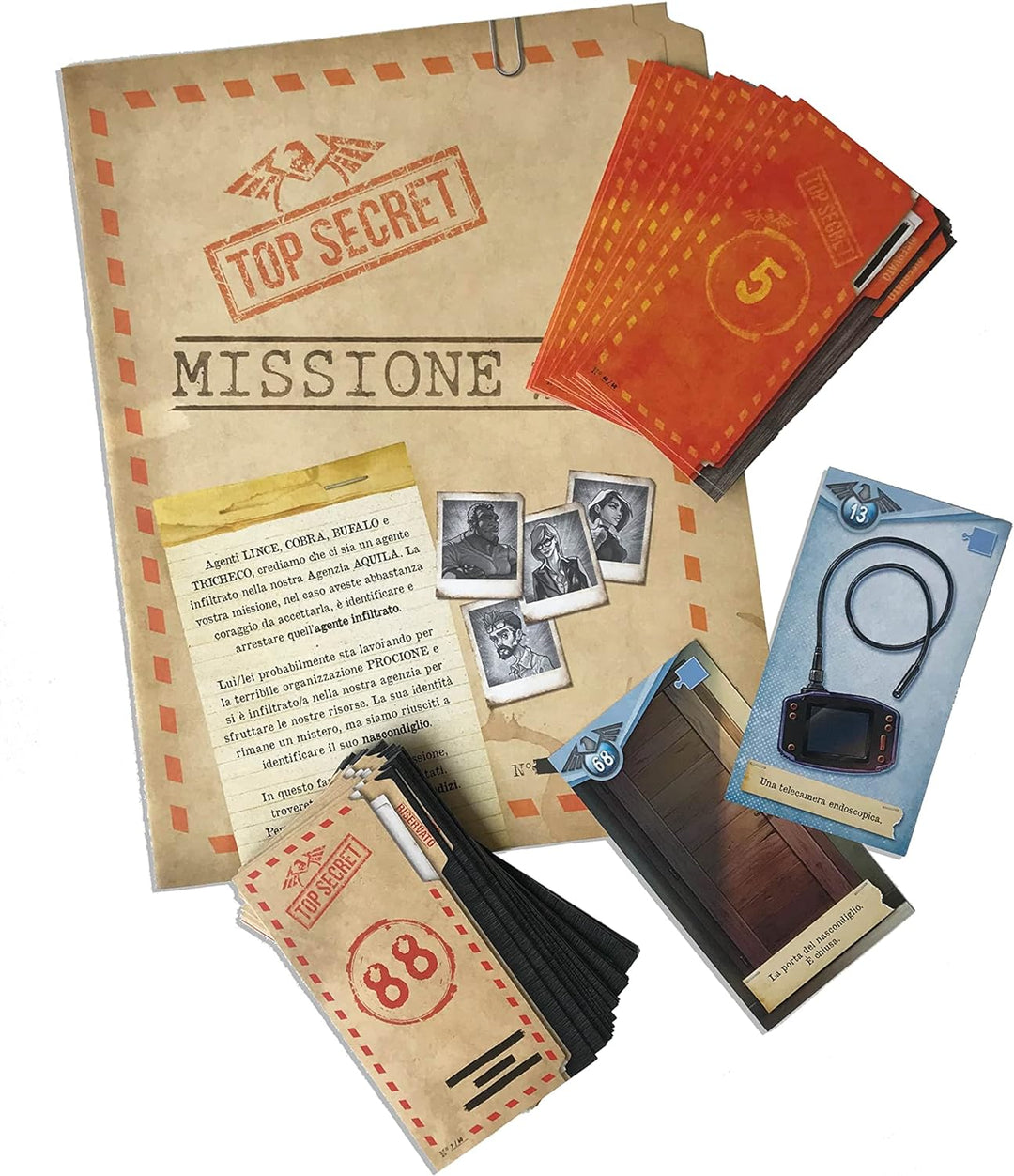 Asmodee - Unlock! Epic Adventures - Escape Room in einem Brettspiel, 1-6 Spieler, 10 Jahre alt, ital