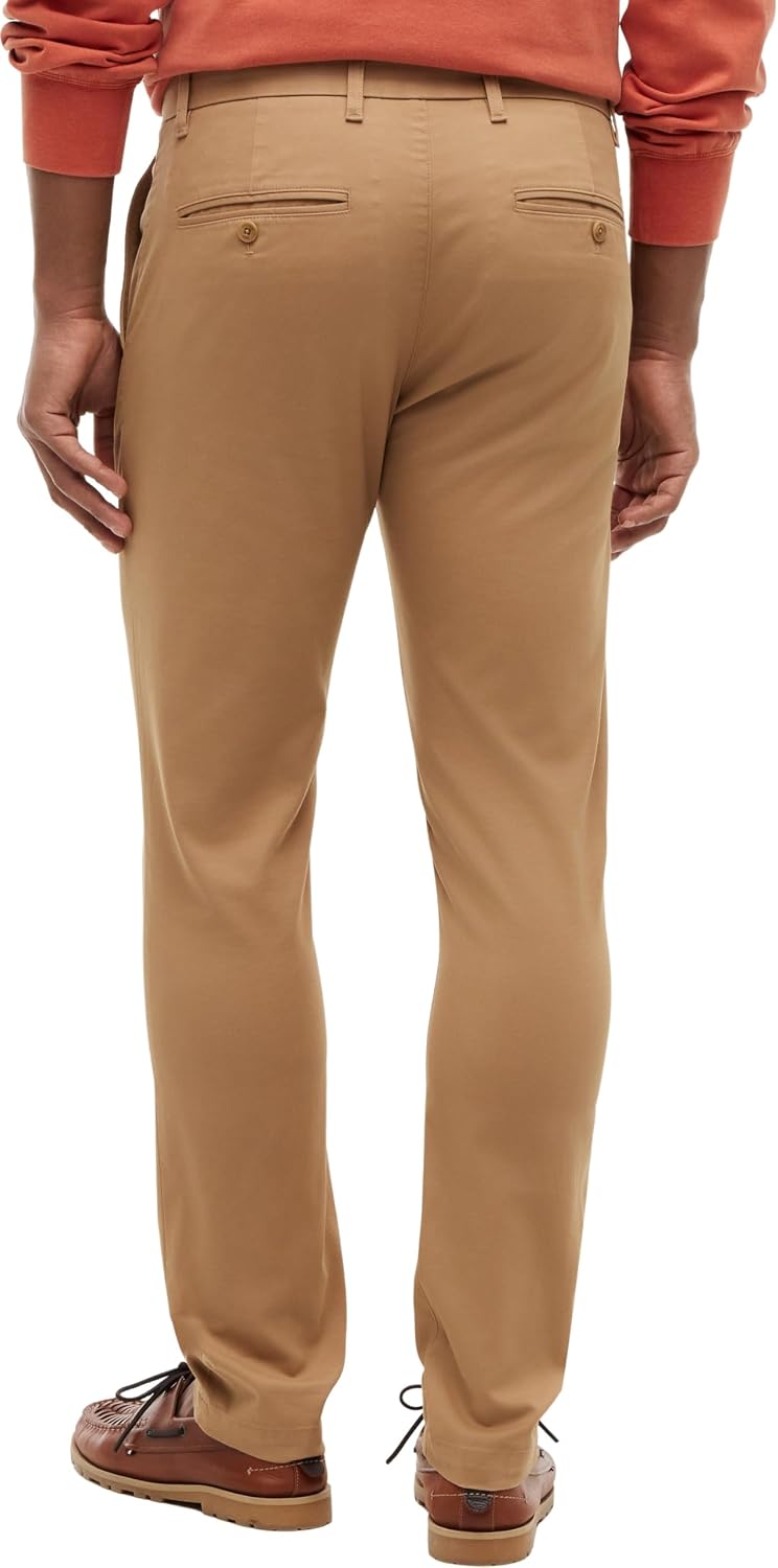 Tommy Hilfiger Herren Hose Bleecker Chino 1985 Pima Cotton Chino 28W / 29L Brown (Timeless Camel), 2