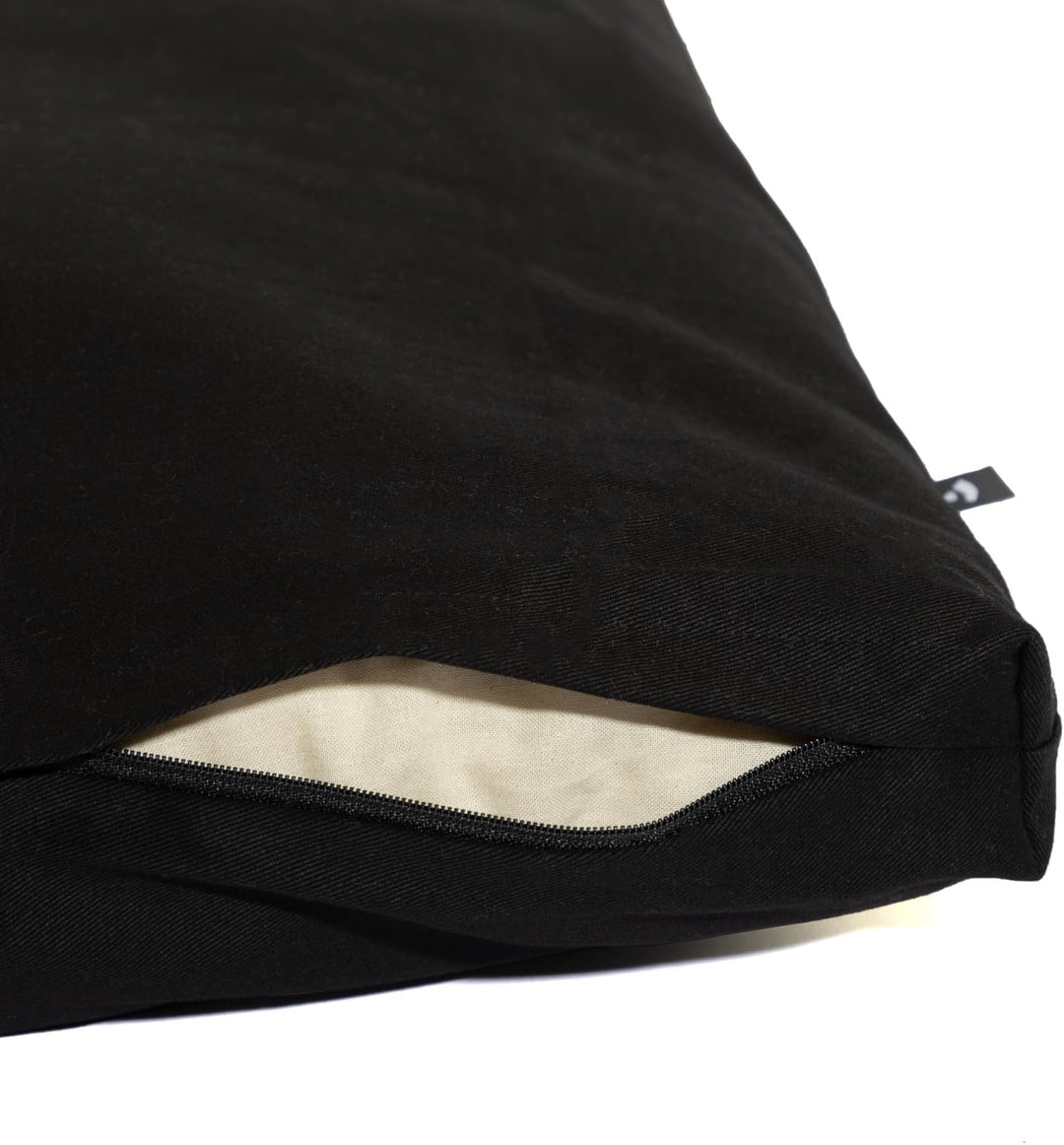Bodhi Meditationsmatte ZABUTON | ECO Serie | Klassische Yoga Matte mit abnehmbarem Bezug aus 100% Bi