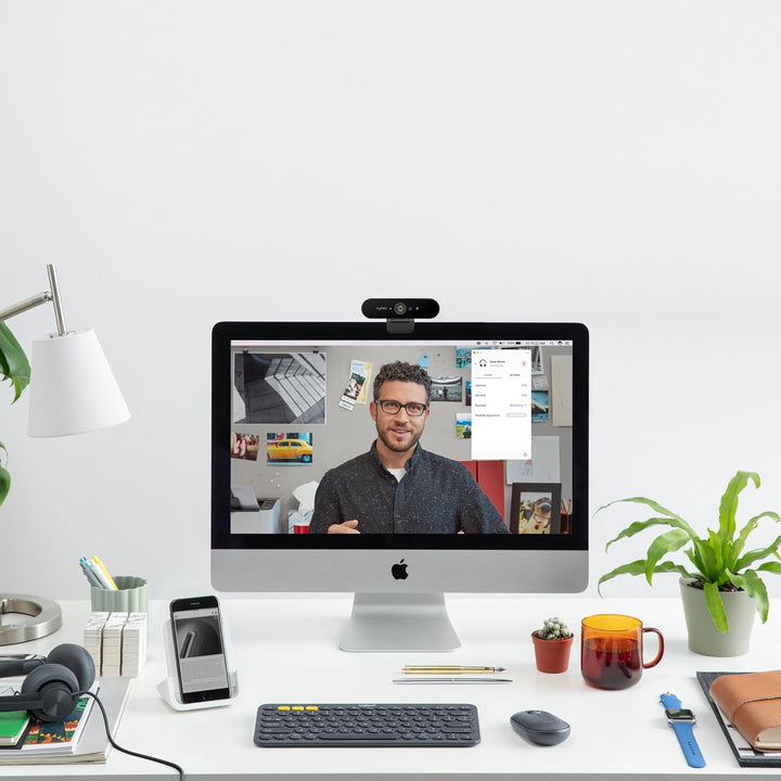 Logitech Zone 750 Kabelgebundenes On-Ear-Headset mit Noise-Cancelling-Mikrofon, USB-C und USB-A-Adap