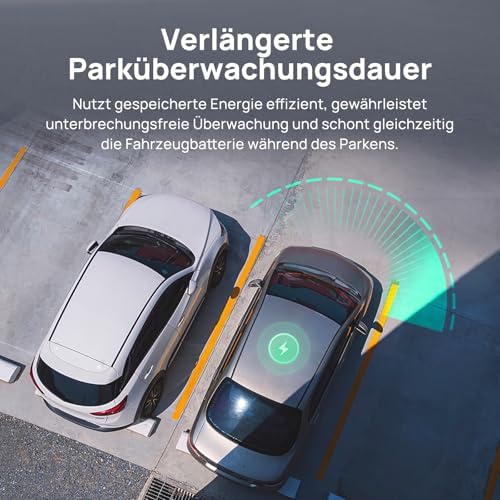 【70mai M800 Dashcam + UP04 + Akku Pack BL96NNX】 70mai M800 4K Dashcam Auto Vorne und Hinten, STARVIS