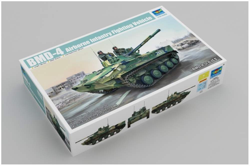 Trumpeter 09557 - Russian Bmd-4 Infantry Airborne Fighting Vehicle - Massstab 1/35 - Modellbausatz