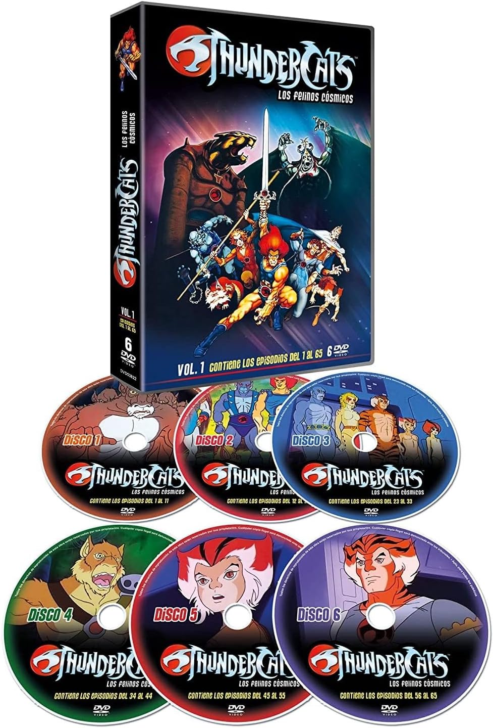 Thundercats - Felinos cósmicos T.1 - DVD