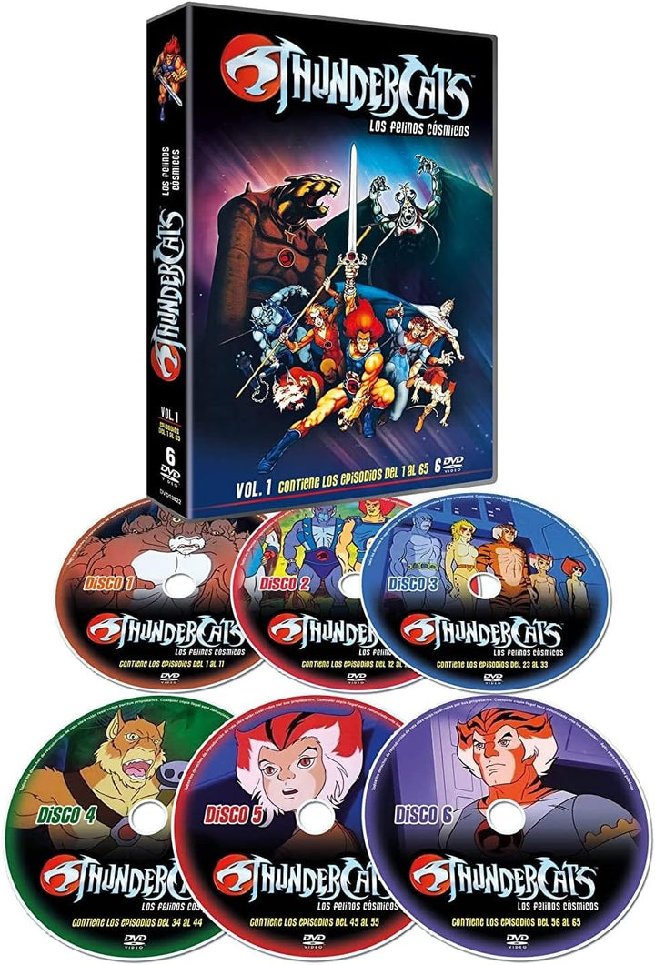 Thundercats - Felinos cósmicos T.1 - DVD