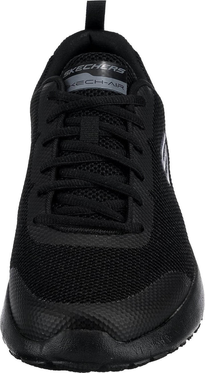 Skechers Herren Skech-air Dynamight Winly Sneaker 39.5 EU Black Knit Synthetic Black Trim, 39.5 EU B