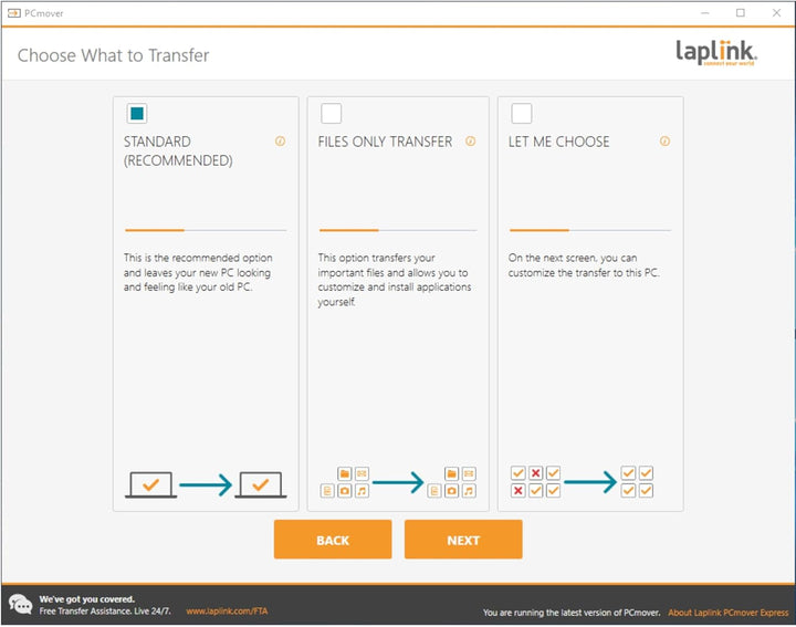 LAPLINK Easy Transfer USB 3.0 Super Speed Kabel & PCmover – 5 Gbps USB Transferkabel inkl. Software