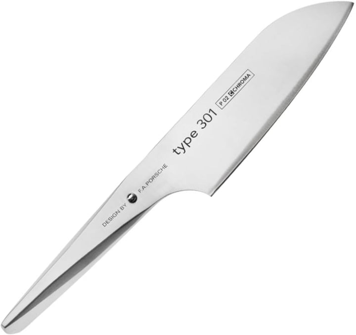 Chroma Messer-Set Type 301, P-29 (P-02, P-09) Schälmesser mit 7,7 cm Klinge + Extra scharfes Santoku