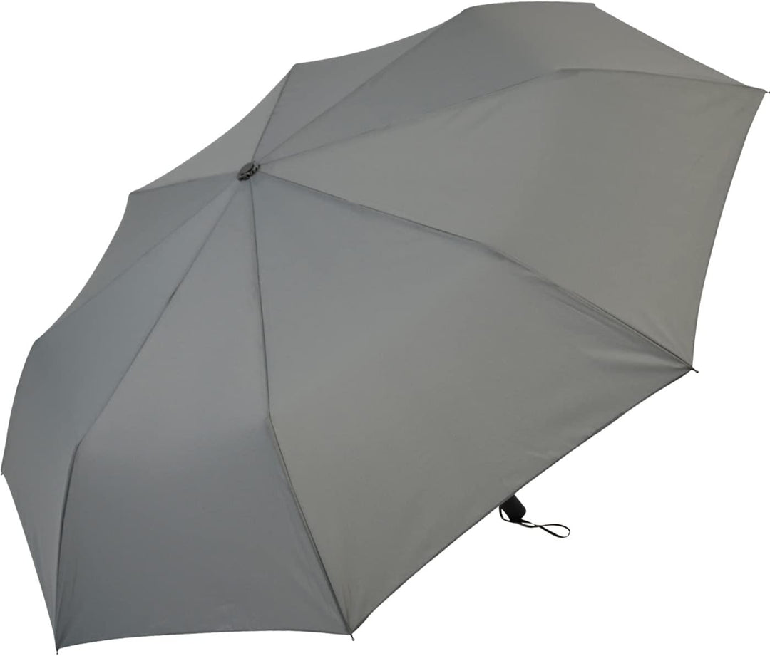 iX-brella Trekking XL Taschenschirm 115 cm gross mit Umhängetasche grey, grey
