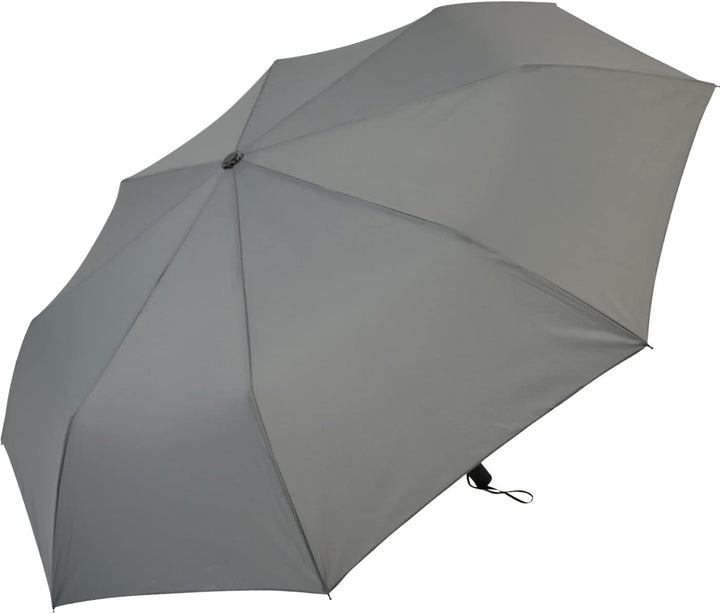 iX-brella Trekking XL Taschenschirm 115 cm gross mit Umhängetasche grey, grey
