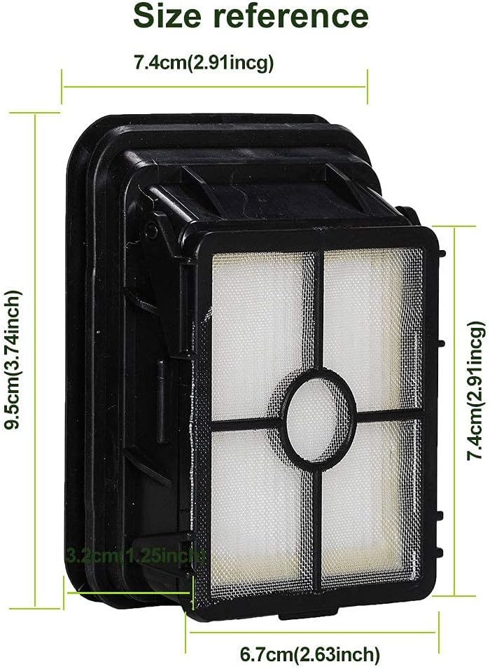 SaferCCTV Ersatzteile, Bürstenrolle und Staubsaugerfilter, kompatibel mit Bissell CrossWave Staubsau
