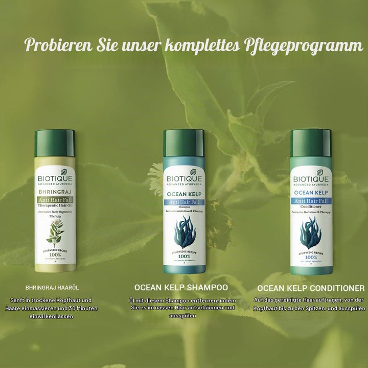 Biotique Bio Bhringraj Therapeutisches Öl gegen Haarausfall, für intensives Nachwachsen von Haaren 1