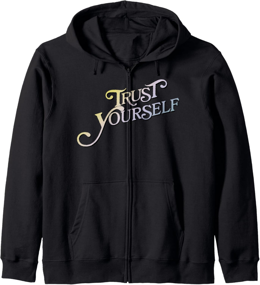 Trendy Trust Yourself Kapuzenjacke