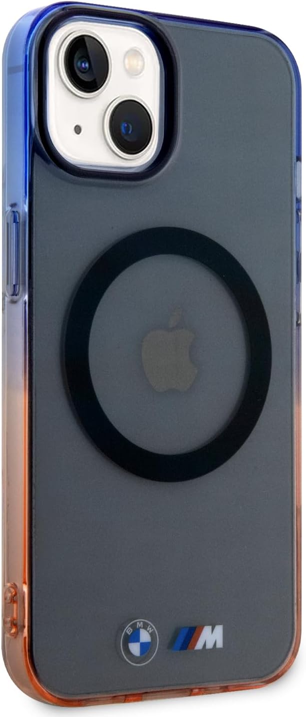BMW BMHMP14SHTGE hülle für iPhone 14 6.1" grau hardcase Gradient Bumper