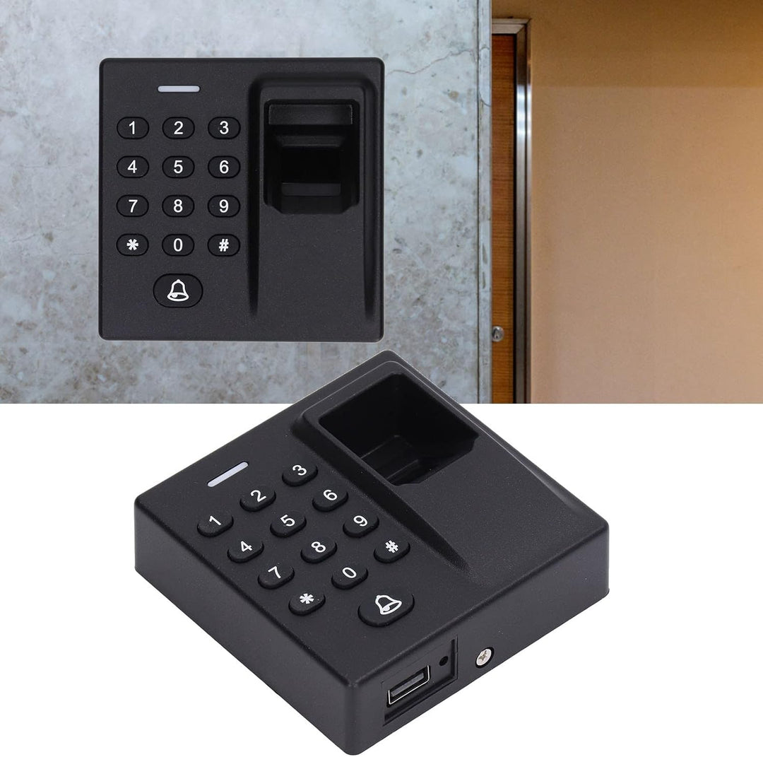 Zugangskontrolle Türschloss, Elektronisches Smart Keyless Fingerabdruck-Türschloss mit Tastatur Zuga