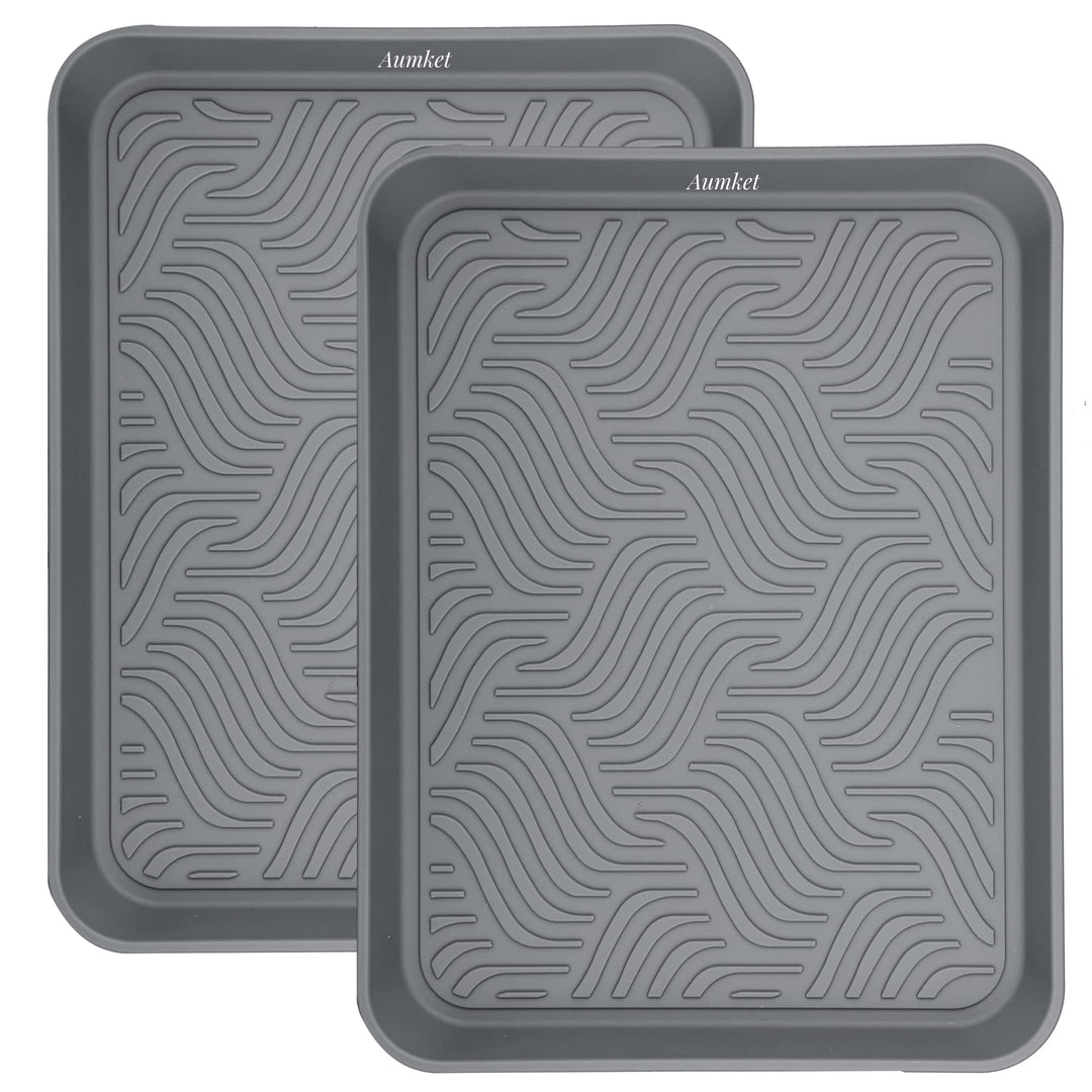 Schuhabtropfschale 2er Set ，43 x 33 x 3 cm, für Haustiere, Hunde, Schuhe, Haustiere, Garten, Schlamm