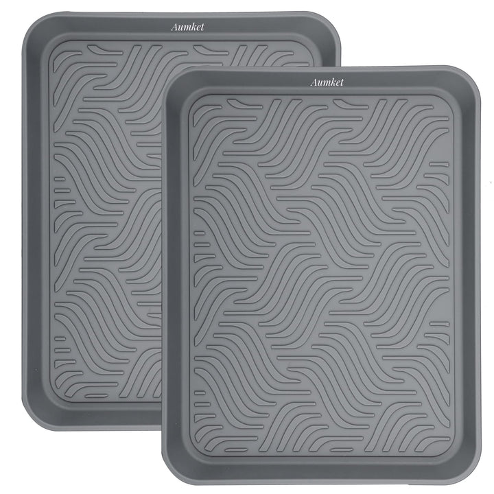 Schuhabtropfschale 2er Set ，43 x 33 x 3 cm, für Haustiere, Hunde, Schuhe, Haustiere, Garten, Schlamm