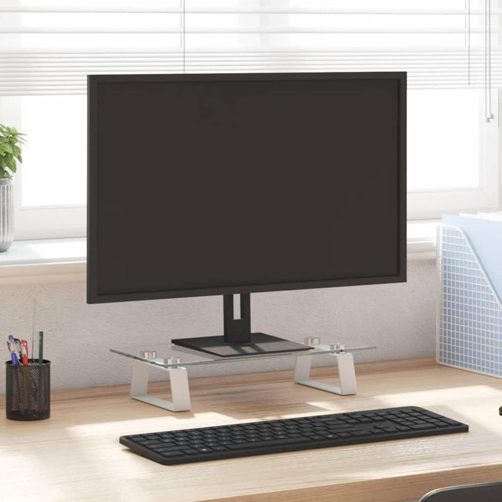 vidaXL Monitorständer, Monitorerhöhung mit Stauraum, Ständer Halterung für Monitor Laptop Drucker, S