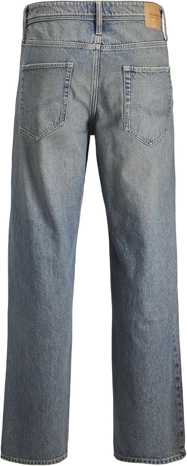 JACK & JONES Male Loose fit Jeans JJIEDDIE JJORIGINAL MF 710 NOOS Loose fit Jeans 28W / 32L Blue Den